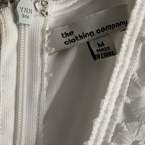 White lace maxi dress - Picture 6 of 8